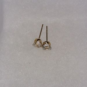 Jewelry - 14K Gold lab made diamonds stud earrings Jewelry - 14K Gold lab made diamonds stud earrings